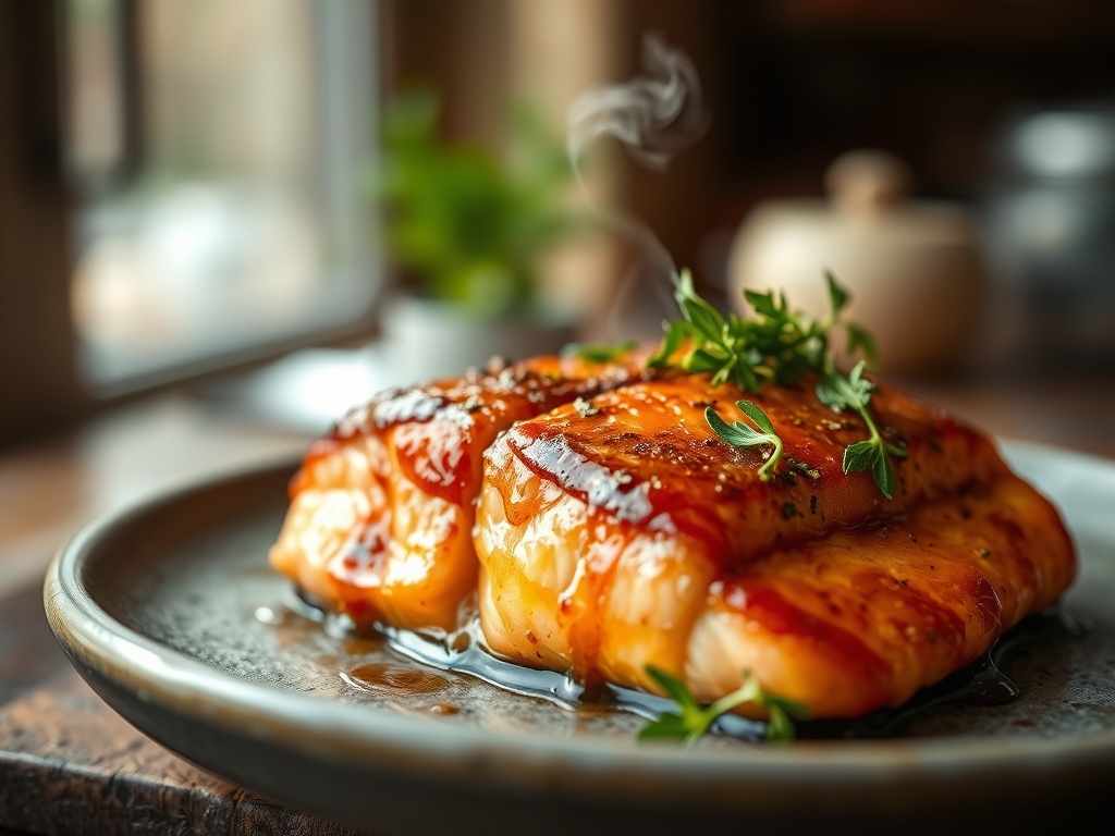 Freshly prepared baked glazed salmon recipes