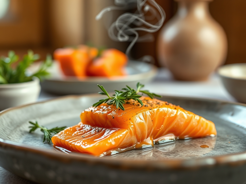 Freshly prepared canned smoked salmon recipes