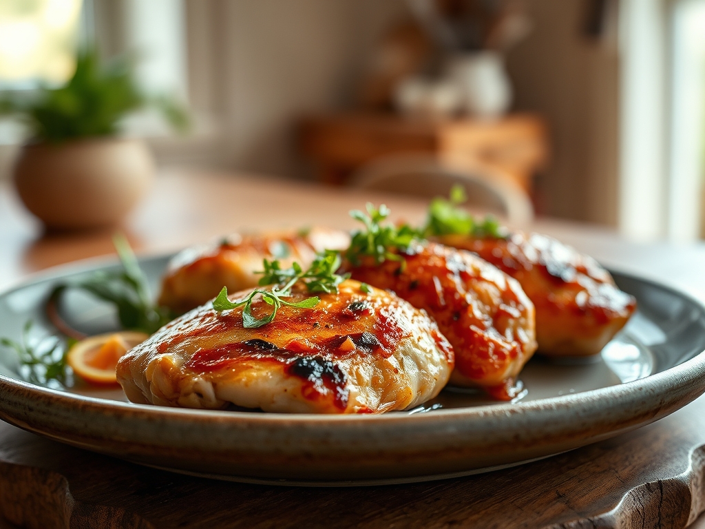 Freshly prepared chicken recipes low calories