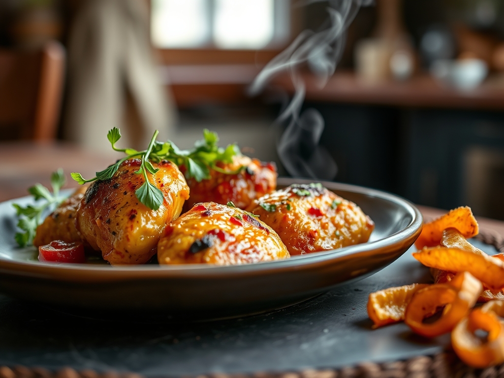 Freshly prepared chicken recipes spicy