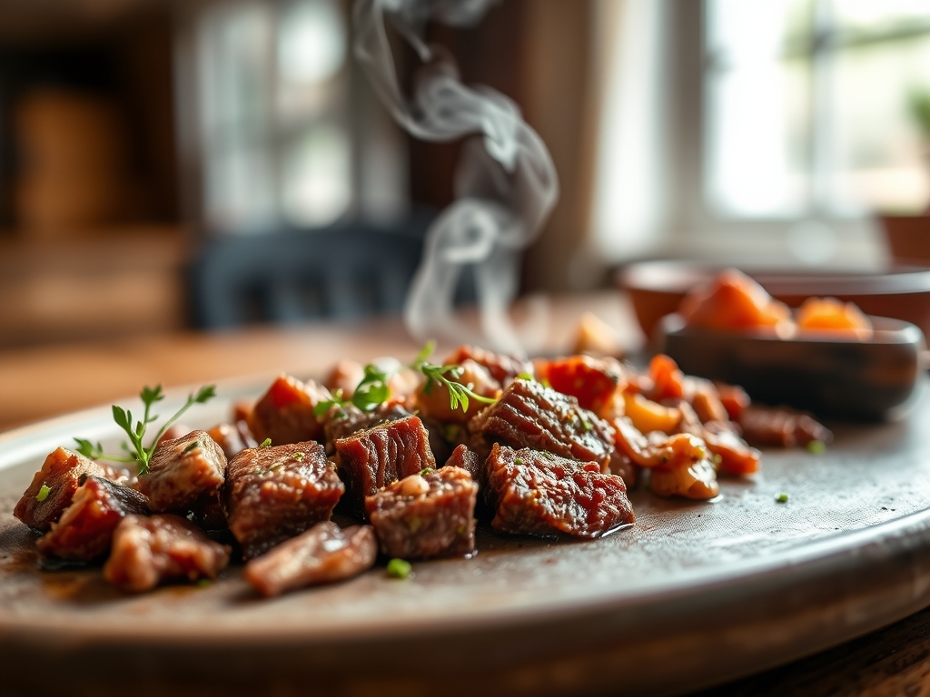 Freshly prepared chopped beef recipes