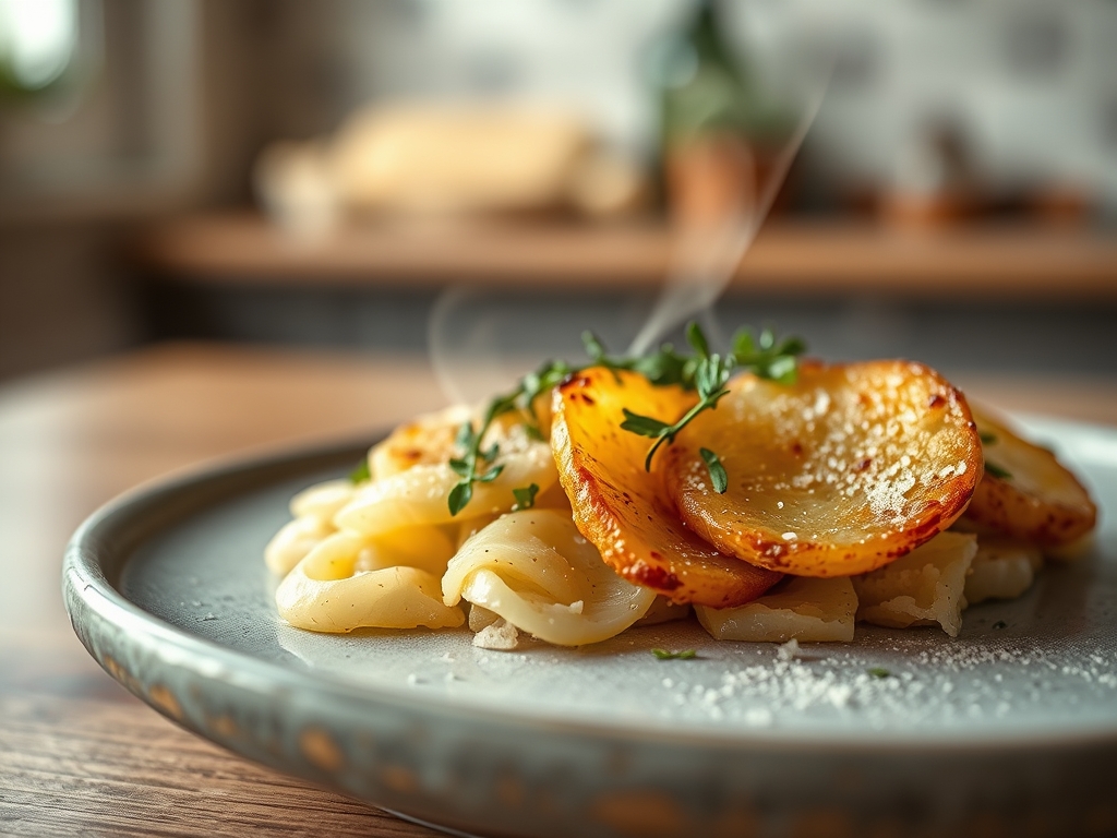 Freshly prepared flour and potato recipes