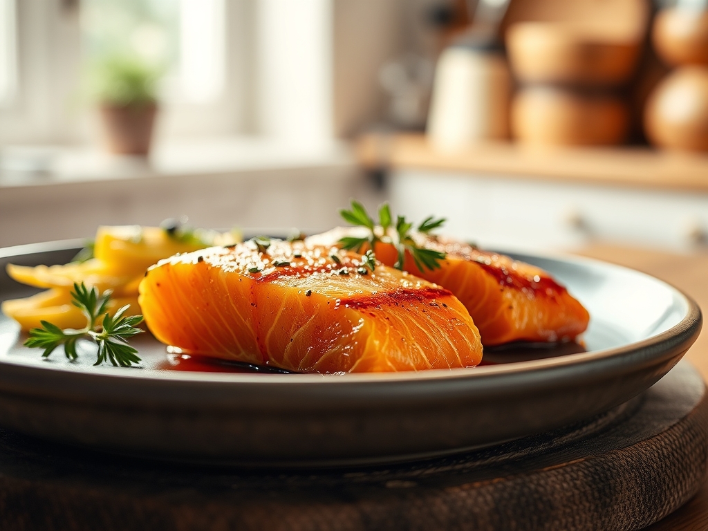 Freshly prepared honey smoked salmon recipes