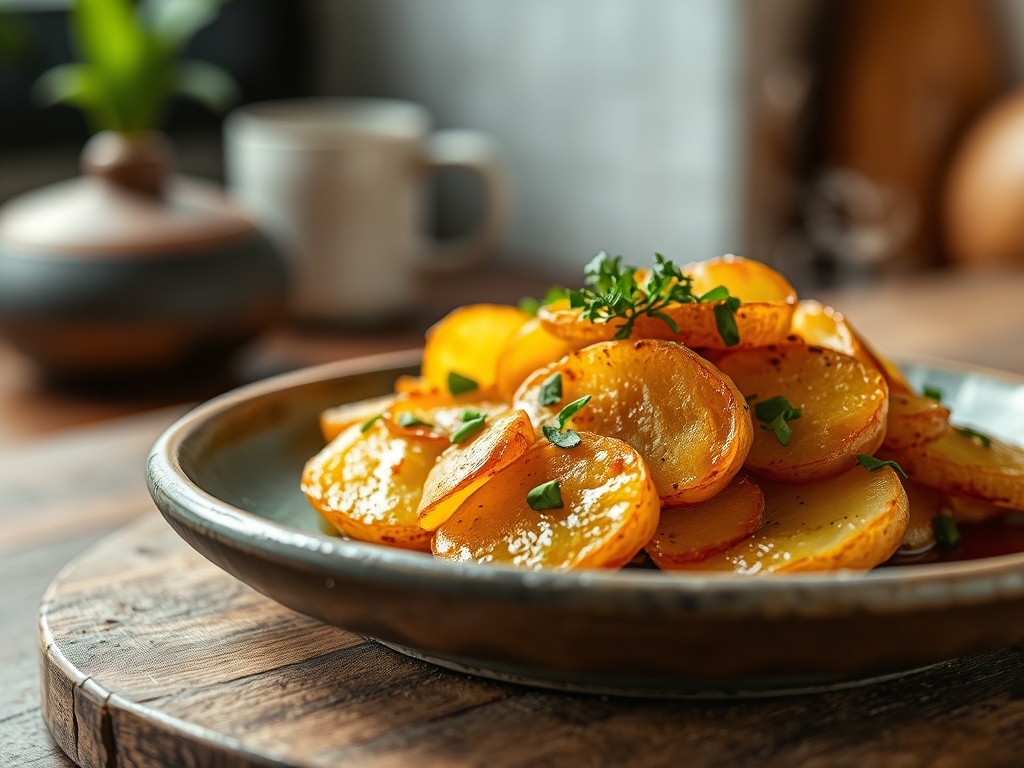 Freshly prepared korean potato recipes