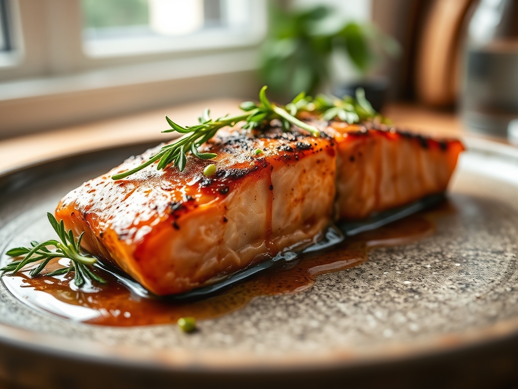 Freshly prepared salmon recipes whole