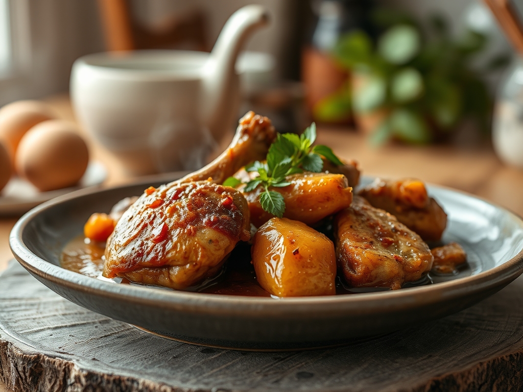 Freshly prepared slow cooker stewed chicken recipes